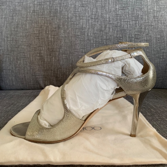 Jimmy Choo Ivette Stiletto Sandals - Picture 7 of 9